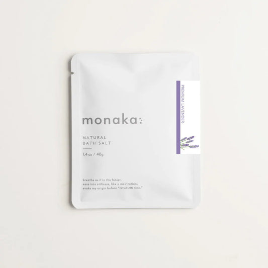 monaka ナチュラルバスソルト プレミアムラベンダー